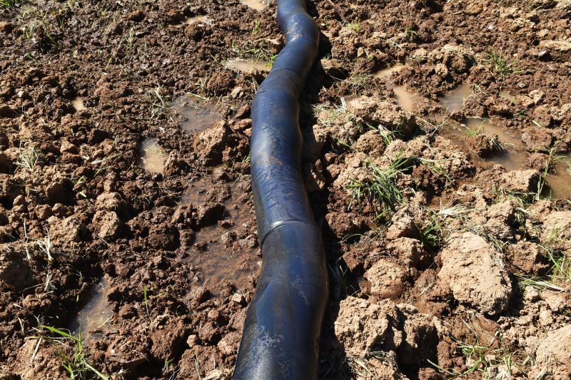 Drain Field Installation in Spring