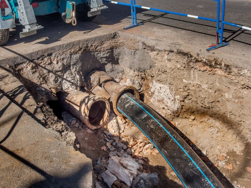 Underground Drain Installation in Tuscaloosa, AL